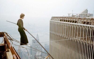 Philippe Petit, inspiring me to re-wire…